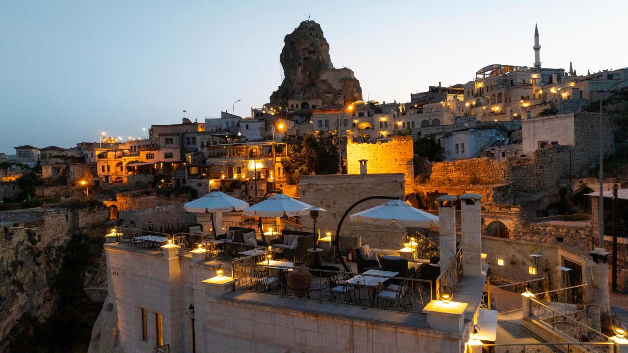Tafoni Houses Cave Hotel Ortahisar ภายนอก รูปภาพ